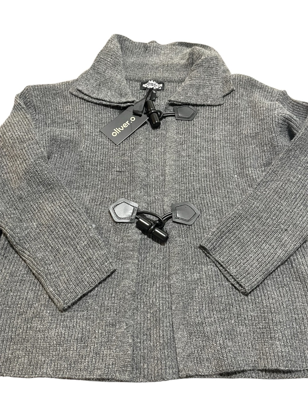 oliver.o toggle Front Sweater Jacket